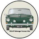 VW Karmann Ghia 1962-69 Coaster 6